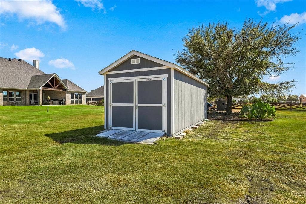 3424 Stardust Lane, Northlake, TX 76226 10 x 24 Tuff Shed conveys