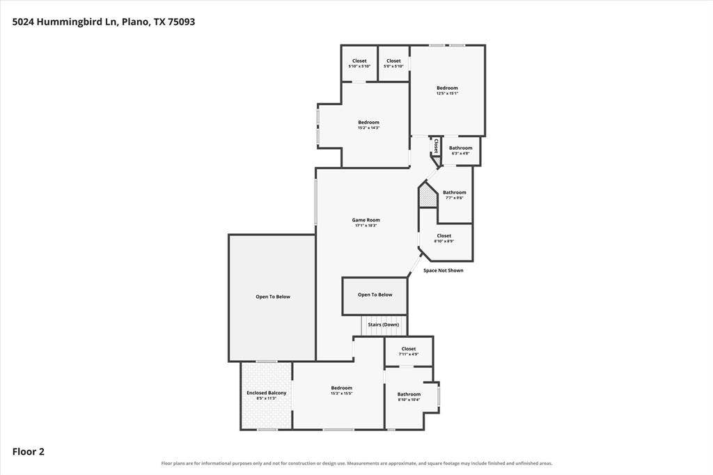 5024 Hummingbird Lane, Plano, TX 75093 Second Floor