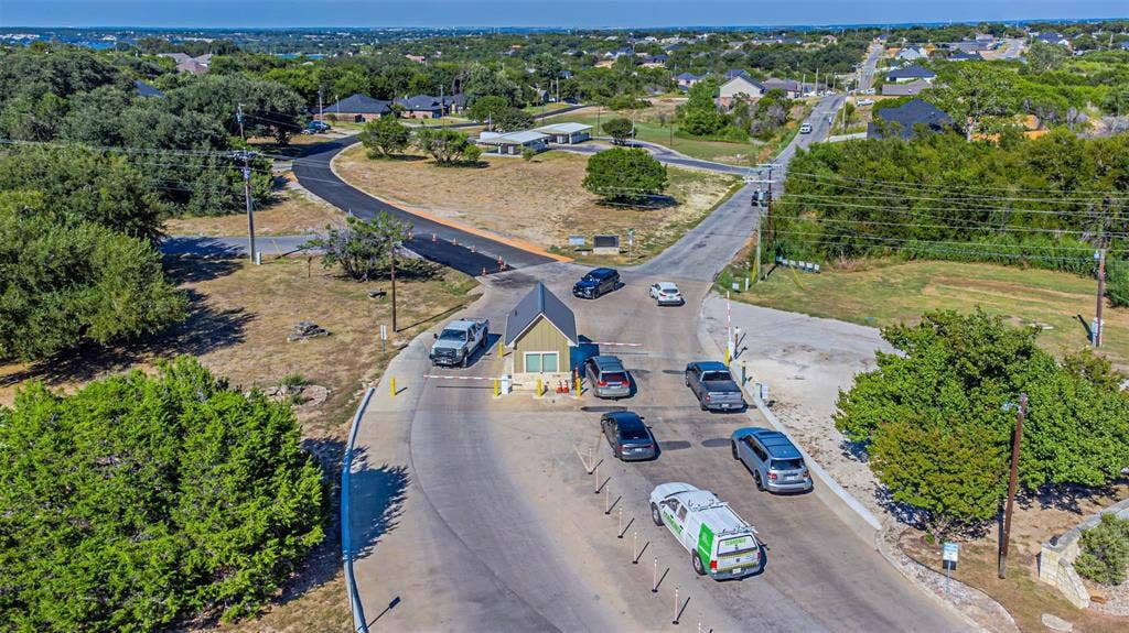 5718 Barkridge Drive, Granbury, TX 76048 Gated Entry to subdivision