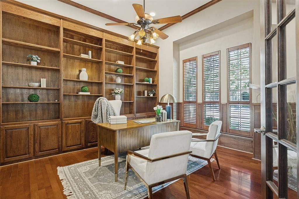 5976 Tipperary Drive, Plano, TX 75093 Study with built ins
