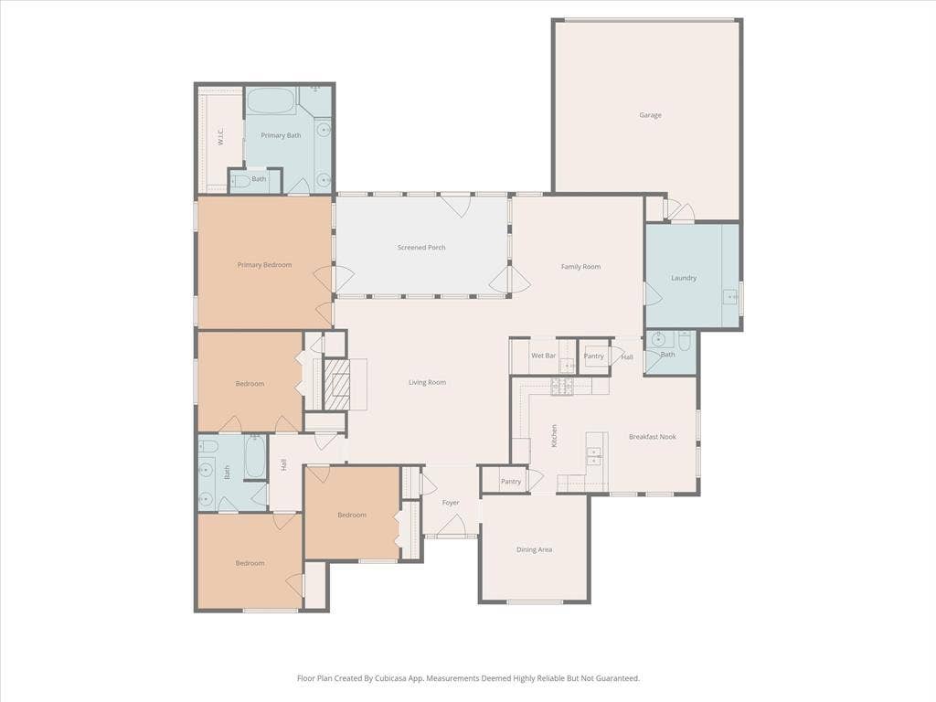 1304 Carriage Creek Drive, DeSoto, TX 75115 Floor plan