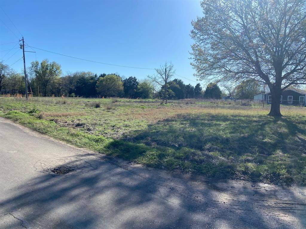 421 Kelly Lane, Seven Points, TX 75143 Expansive grassy lot with mature trees