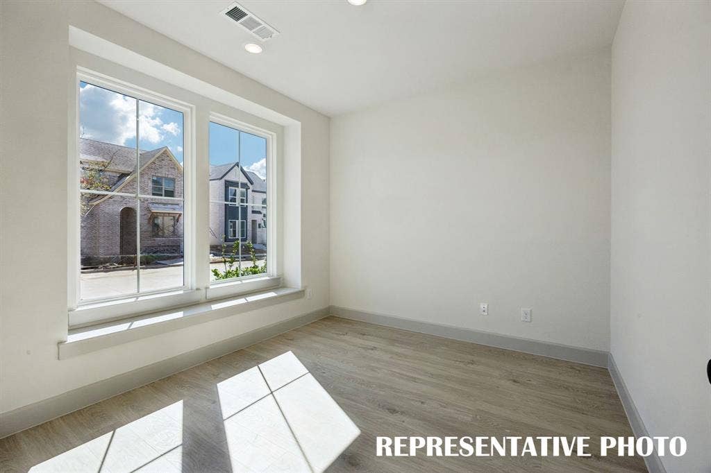 633 Taylor Parkway, Celina, TX 75009 The professional needing to work from home will appreciate this private, light filled home office. REPRESENTATIVE PHOTO