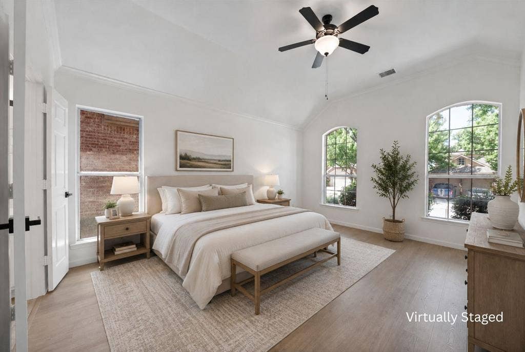 1687 Garrison Drive, Frisco, TX 75033 Virtually staged primary bedroom