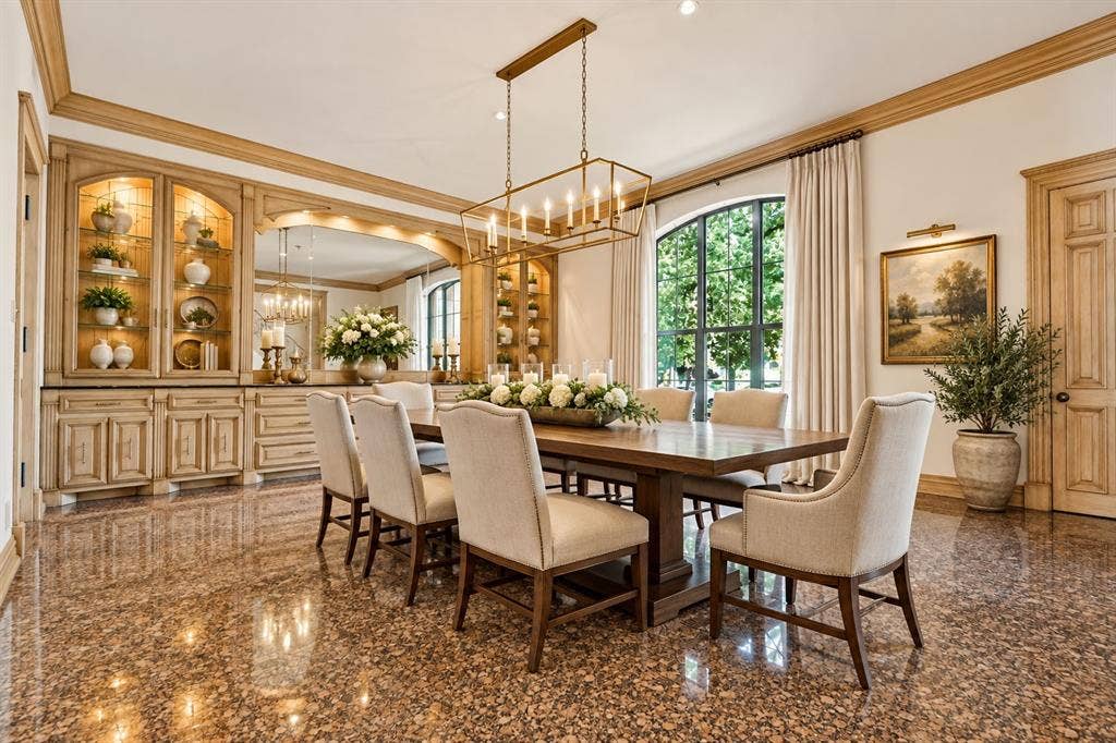 3817 Miramar Avenue, Highland Park, TX 75205 Reimagined dining room