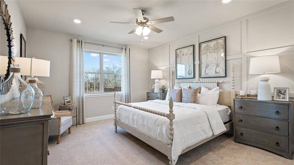 Beazer Homes at Goodland Avalon floorplan. This is not a photo of the actual home, but is a photo of the actual Avalon floorplan
