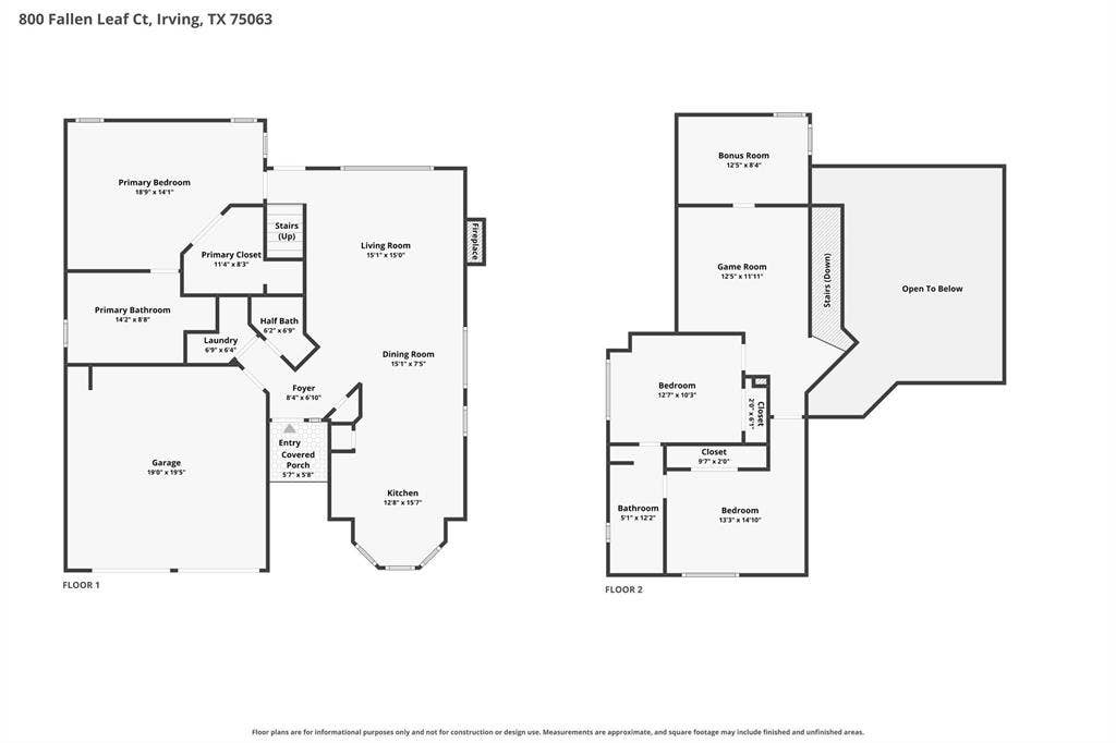 800 Fallen Leaf Court, Irving, TX 75063 800 Fallen Leaf Court, Irving, TX 75063