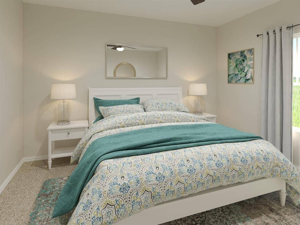 13240 Piney Woods Drive, Rowlett, TX 75089 Photo is not of the actual home, but is an inspirational photo of builder’s model home and may depict options, furnishings, and/or decorator features that are not included.