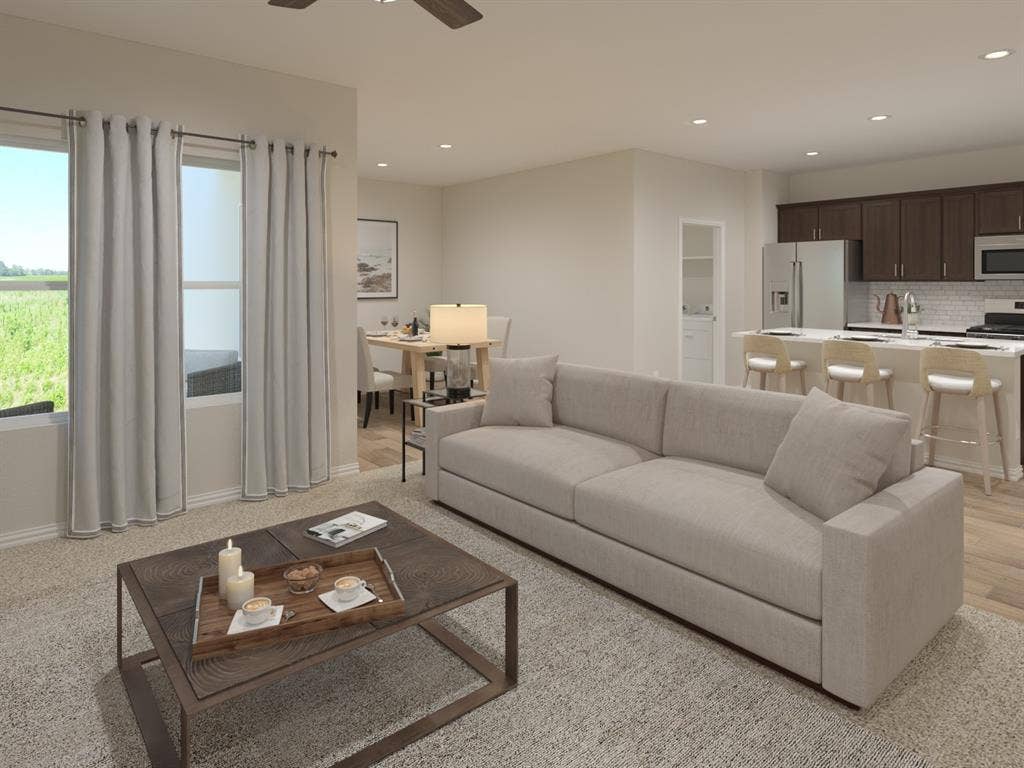 13240 Piney Woods Drive, Rowlett, TX 75089 Photo is not of the actual home, but is an inspirational photo of builder’s model home and may depict options, furnishings, and/or decorator features that are not included.