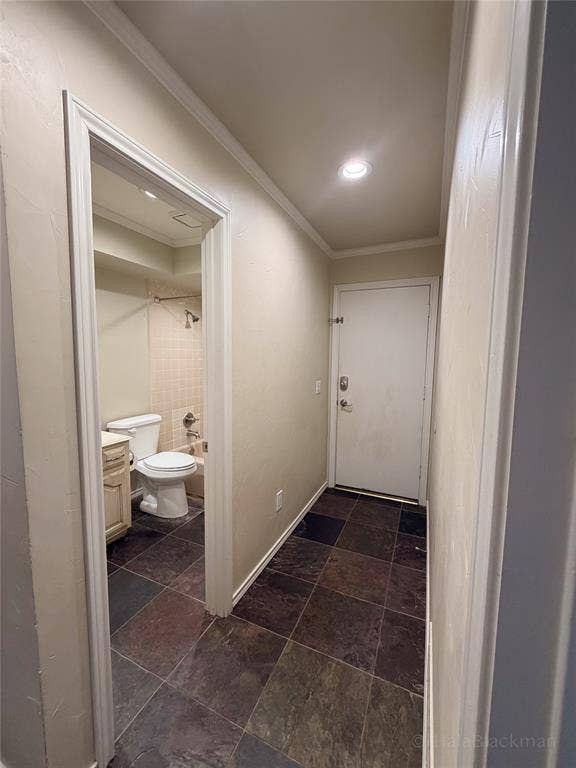 2304 Skipwith Drive, Plano, TX 75023 guest bath and garage door