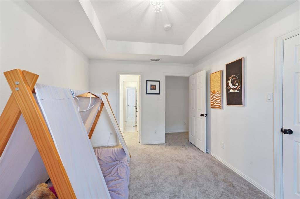 6416 Andora Drive, Plano, TX 75093 Bedroom 5, upstairs, walk-in-closet. Jack-n-jill bathroom.