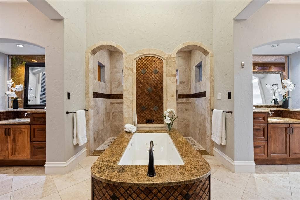 Spa-like bathroom.
