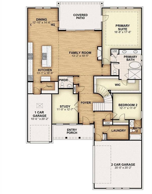 2129 Wickersham Road, Rockwall, TX 75087 first floor