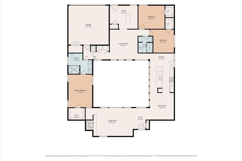 3220 Bandolino Lane, Plano, TX 75075 Custom designed plan with huge courtyard in the center of the home. You have to see it to fall in love with it!