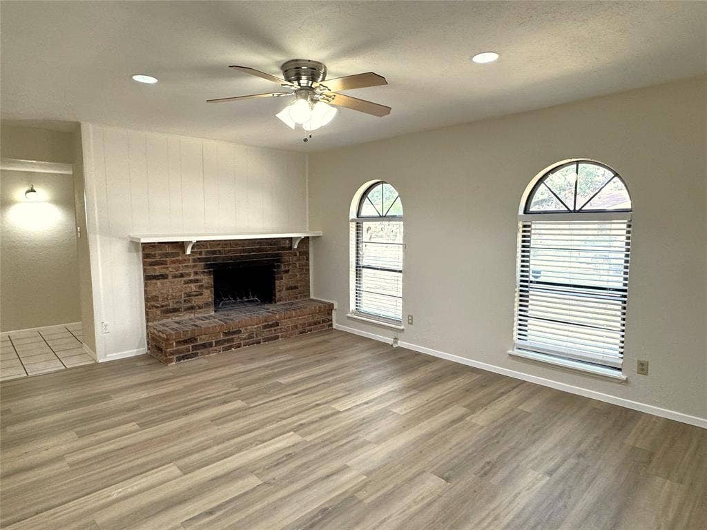 2525 Norway Drive, Garland, TX 75040 Beautiful windows brighten the living room