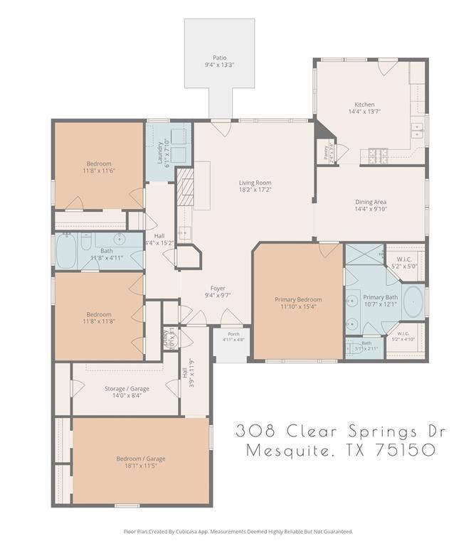 308 Clear Springs Drive, Mesquite, TX 75150