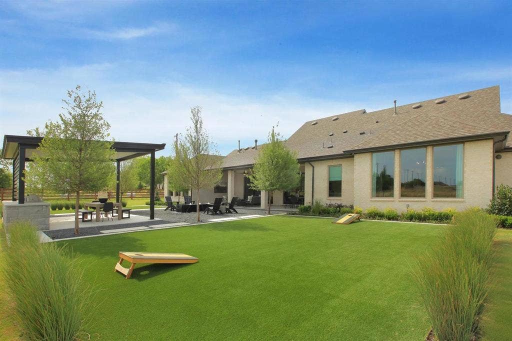 3000 Creek Meadow Lane, Northlake, TX 76226 The Grandview Rear Exterior