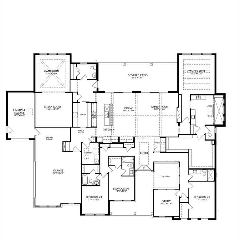 3000 Creek Meadow Lane, Northlake, TX 76226 Main Level