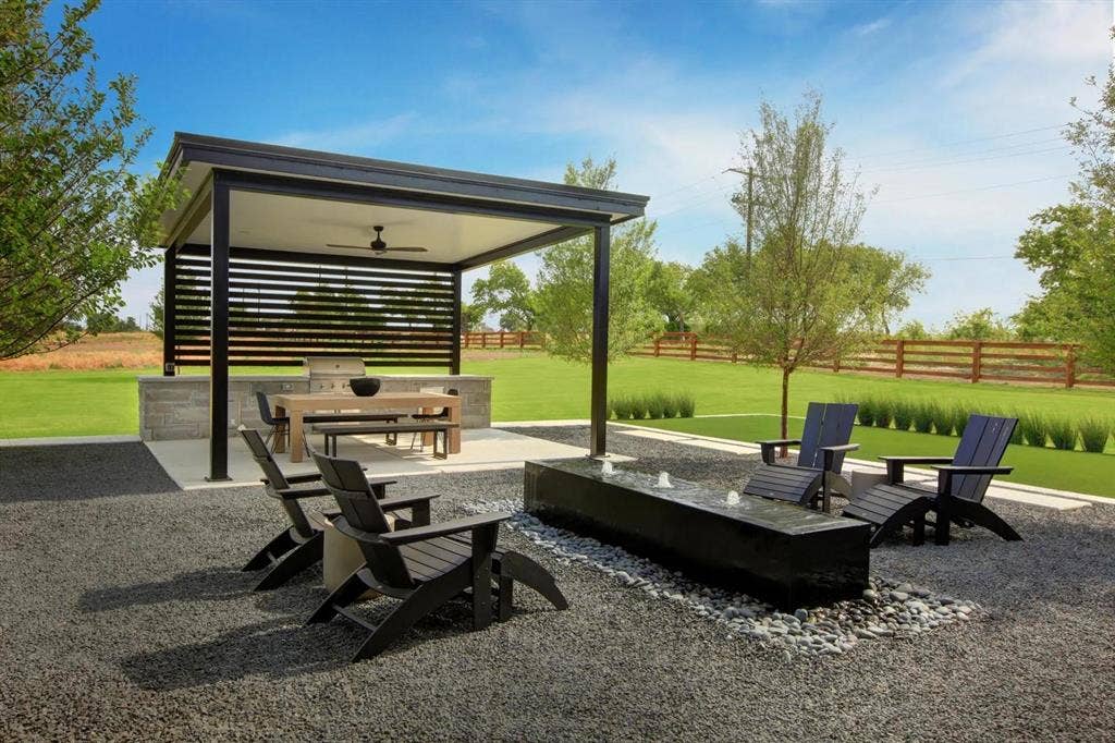 3000 Creek Meadow Lane, Northlake, TX 76226 The Grandview Outdoor Living Area
