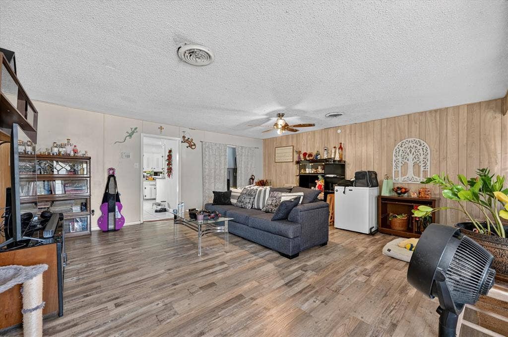 3320 Shorewood Drive, Mesquite, TX 75150 Wood-finish flooring throughout the main living space