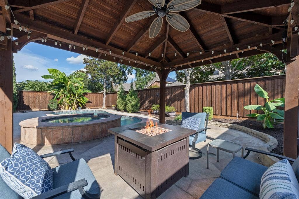 2501 Kentmere Lane, McKinney, TX 75072 Outdoor Living Area