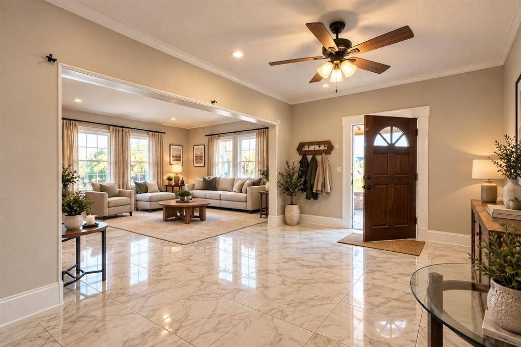 Living Room virtually updated