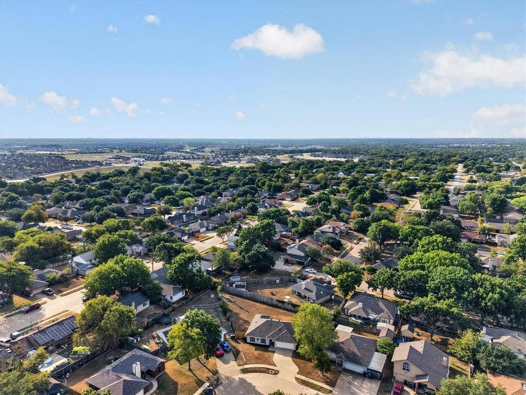 12 States Avenue, Midlothian, TX 76065 Aerial view looking south.