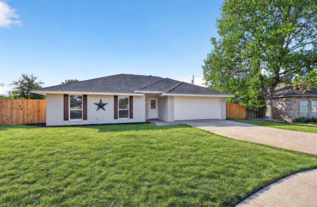12 States Avenue, Midlothian, TX 76065 Beautiful curb appeal! Grass is digitally enhanced.