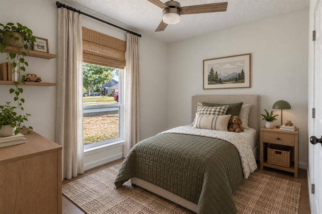 12 States Avenue, Midlothian, TX 76065 Second, secondary bedroom virtually staged!