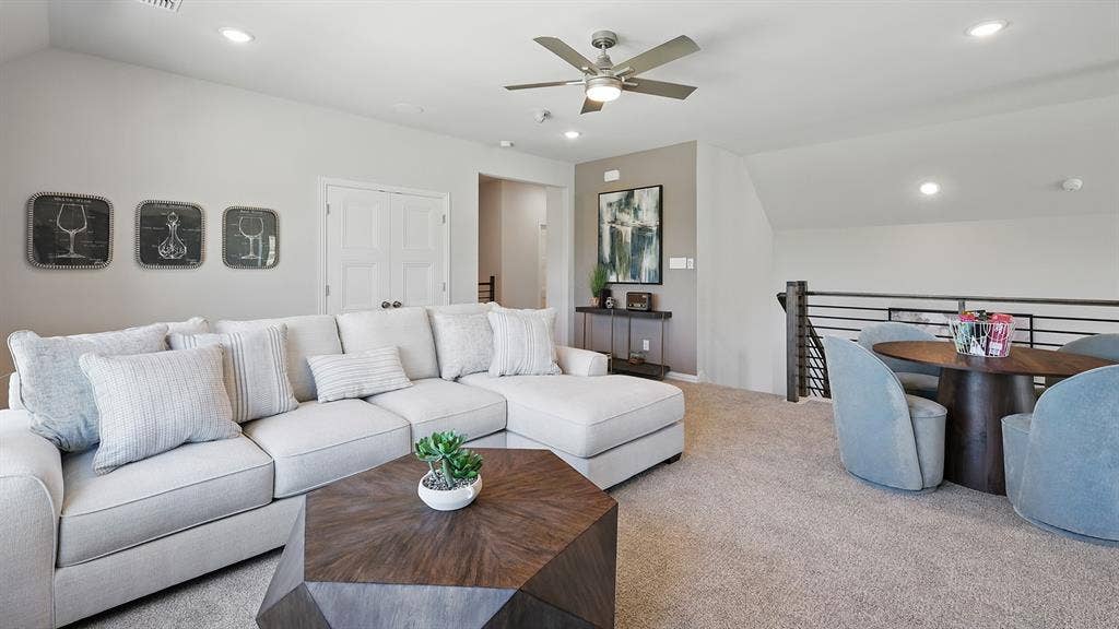 Model home photos of similar floorplans, not pictures of actual home.