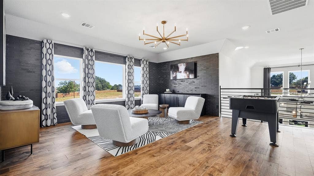 Model home photos of similar floorplans, not pictures of actual home.