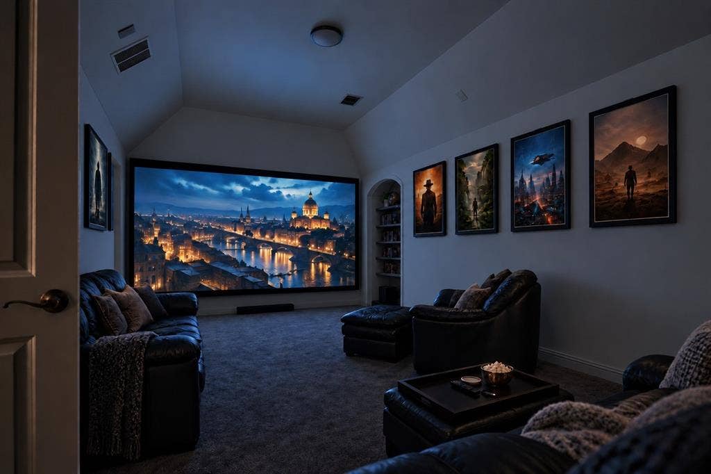 Media room (AI enhanced)