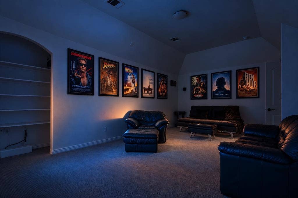 Media room (AI enhanced)
