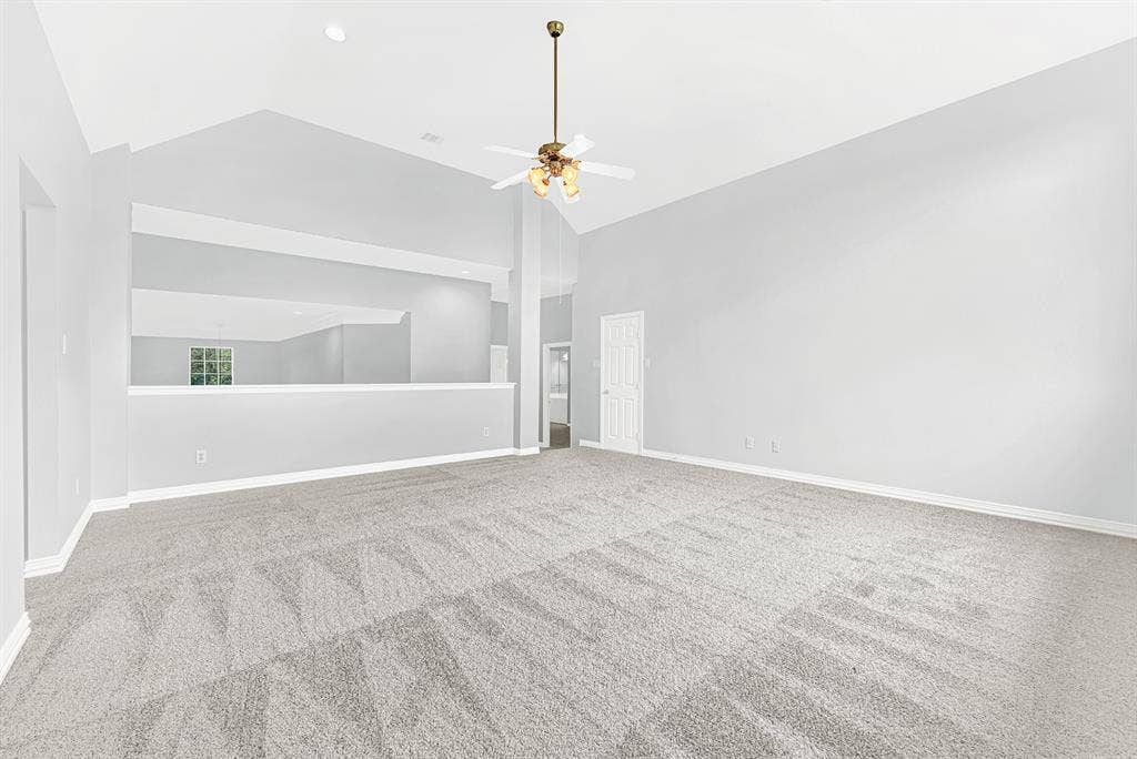 4433 Creekbend Circle, Richardson, TX 75082 Large upstairs media room perfect for weekend movie nights