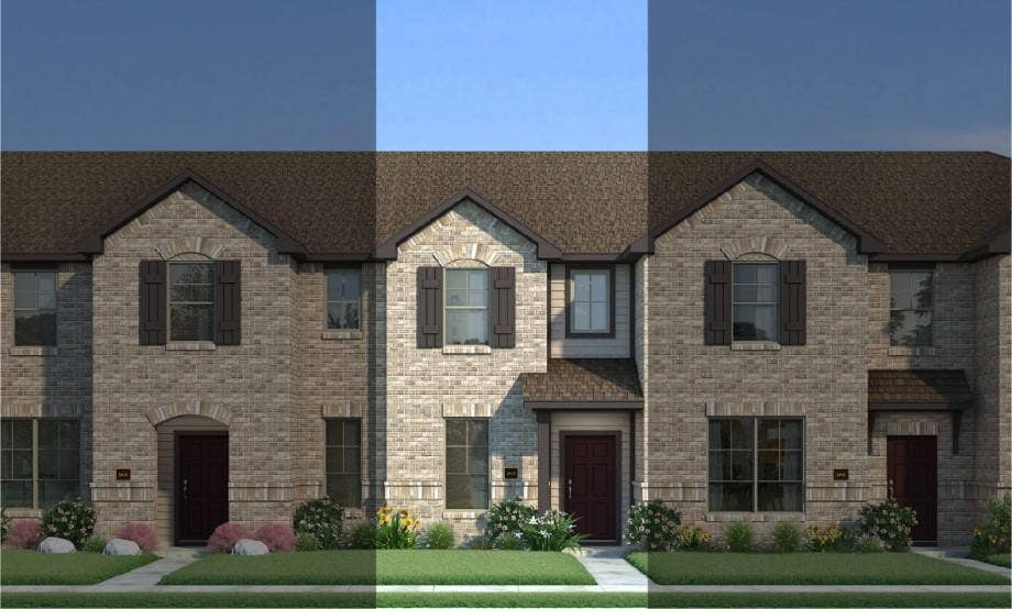 264 Territory, #24, Fort Worth, TX 76120 Brick Elevations_2023_T22Crockett5A301 Crockett 5