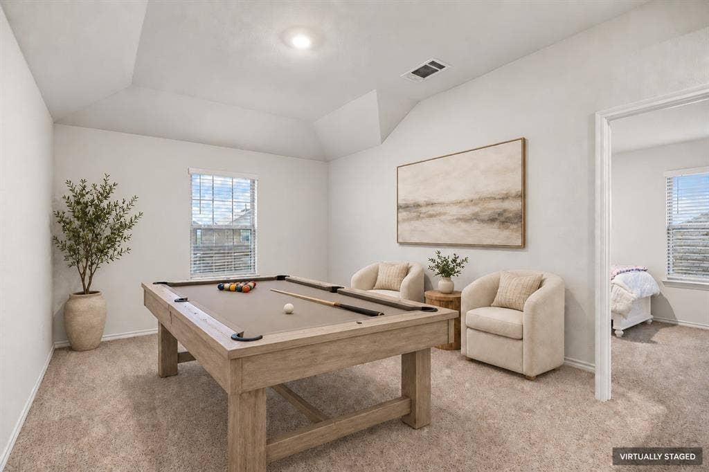 3719 Mildren Bend, Crandall, TX 75114 Virtually staged game room