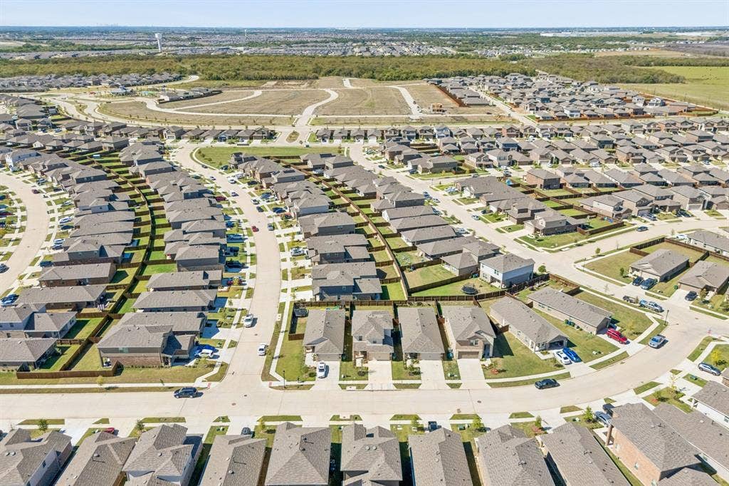 3719 Mildren Bend, Crandall, TX 75114 Aerial view of the neighborhood.