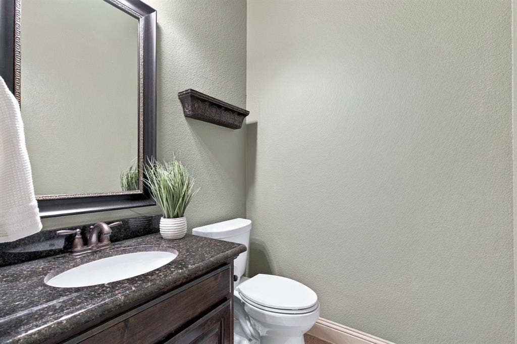 HALF BATHROOM DOWNSTAIRS