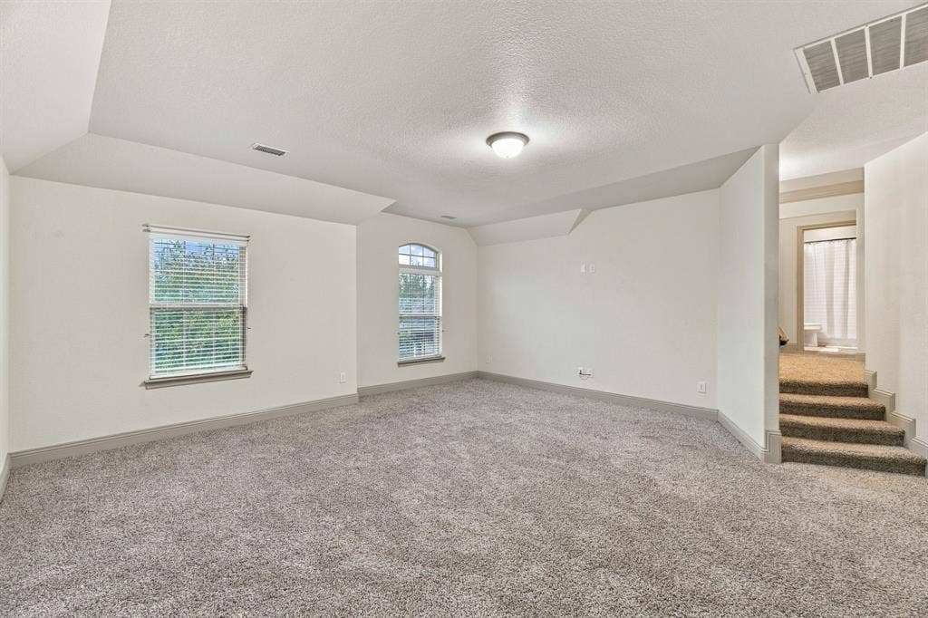 UPSTAIRS GAME ROOM OR MEDIA ROOM