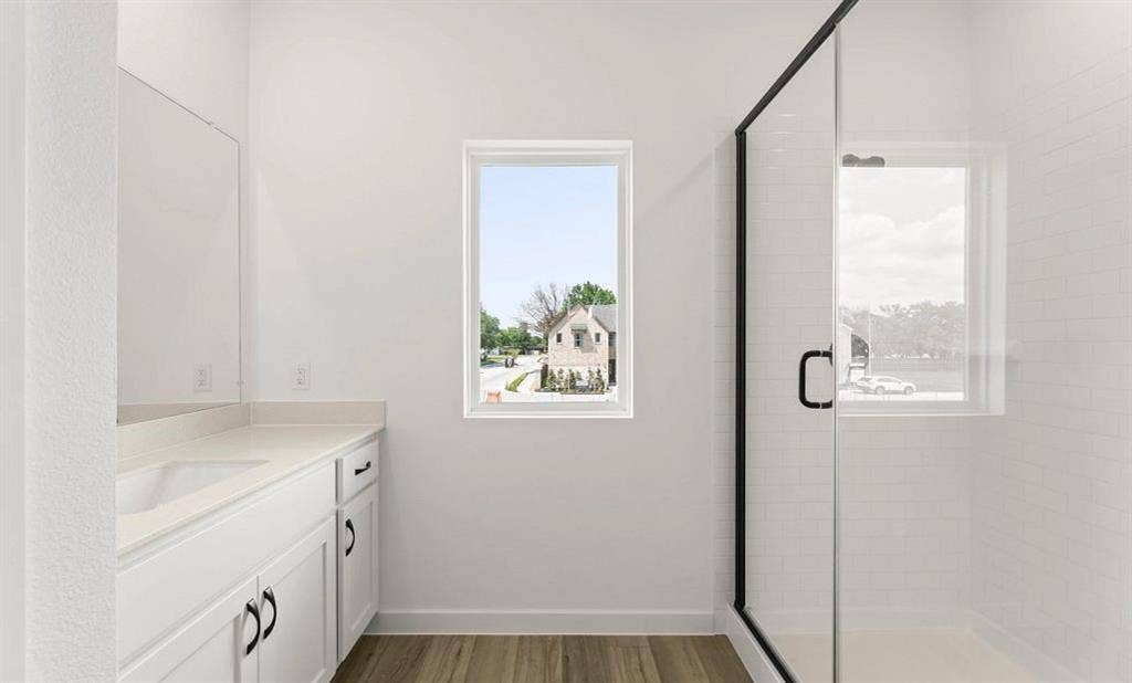 2501 Lost Maples Lane, Dallas, TX 75228 Primary Bathroom Representative Photo featuring the Harmony Collection