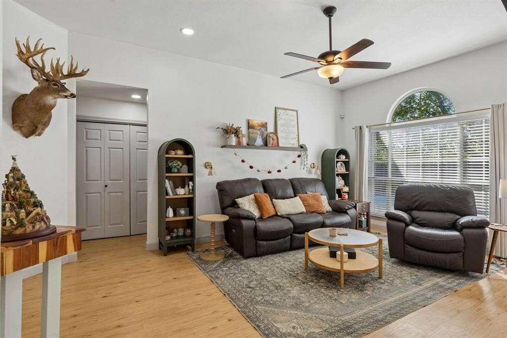 1111 Hyde Park Drive, McKinney, TX 75069 Another view of the living room.