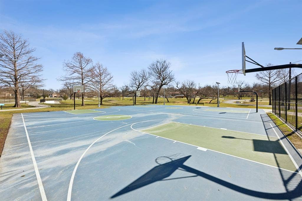 1111 Hyde Park Drive, McKinney, TX 75069 The Basketball courts at Finch Park.