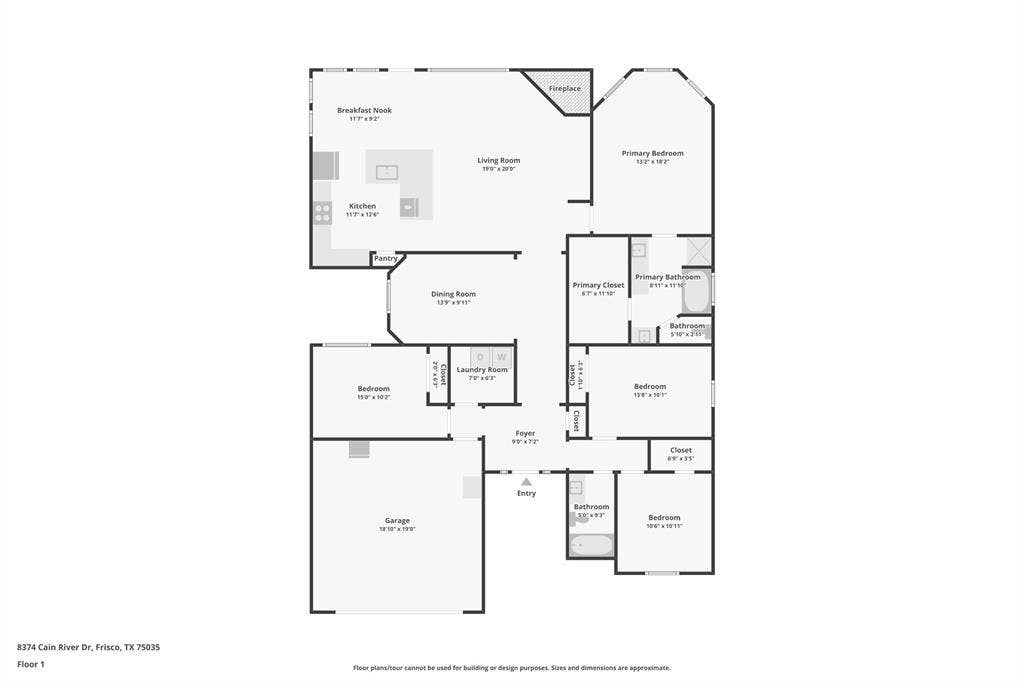 8374 Cain River Drive, Frisco, TX 75035 8374 Cain River Drive, Frisco, TX 75035