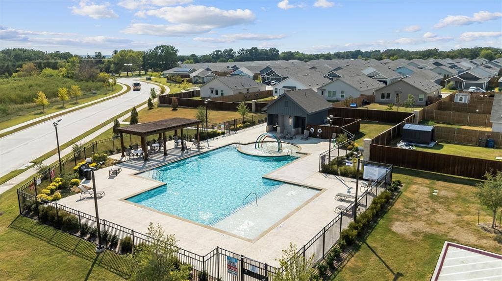 500 Waymaker Way, Princeton, TX 75407 Community Pool across the street from the home.