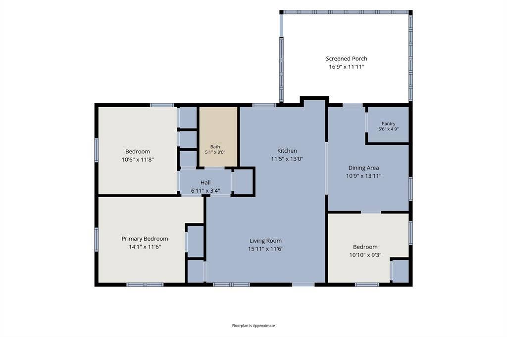 934 Indian Hills Drive, Grand Prairie, TX 75051 Floor plan