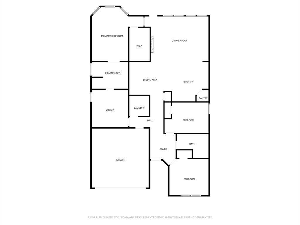 View of room layout