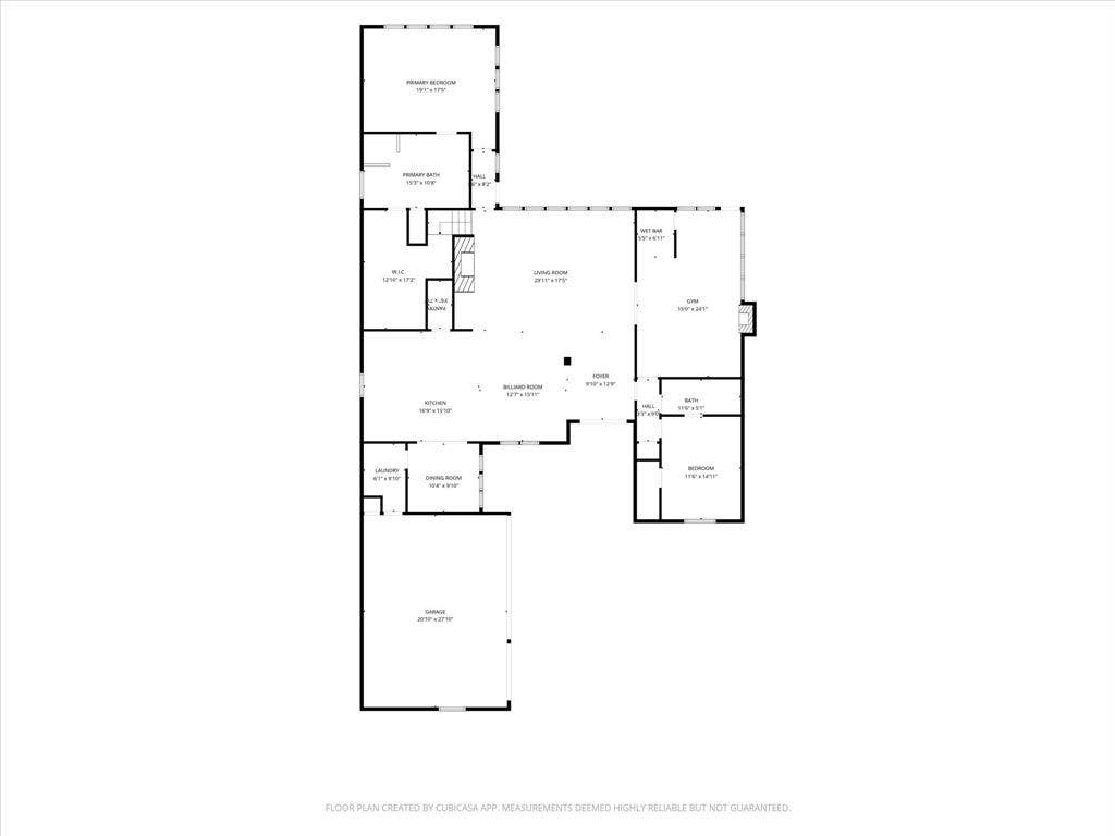 1312 Chippewa Drive, Plano, TX 75093 More than 2,800 square feet on the main level, including the primary suite and a second bedroom/bath.