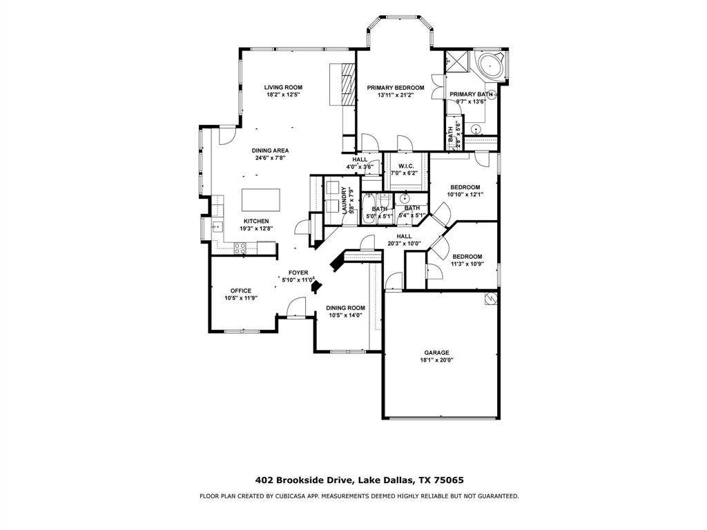 402 Brookside Drive, Lake Dallas, TX 75065 402 Brookside Drive, Lake Dallas, TX 75065