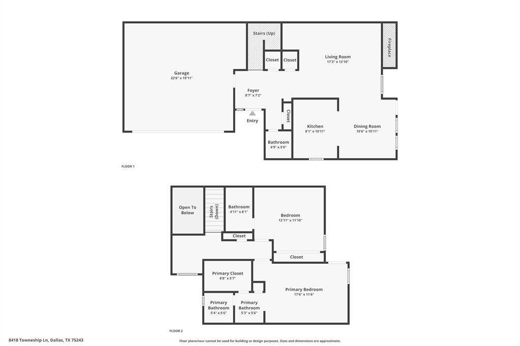8418 Towneship Lane, Dallas, TX 75243 8418 Towneship Lane, Dallas, TX 75243