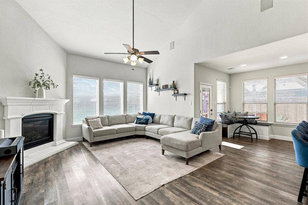 Open Concept Living Area